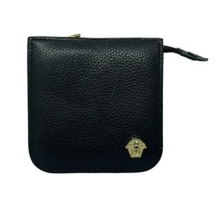ジャンニヴェルサーチ(Gianni Versace)のGIANNIVERSACE(ジャンニヴェルサーチ) コインケース - 黒 レザー(コインケース)