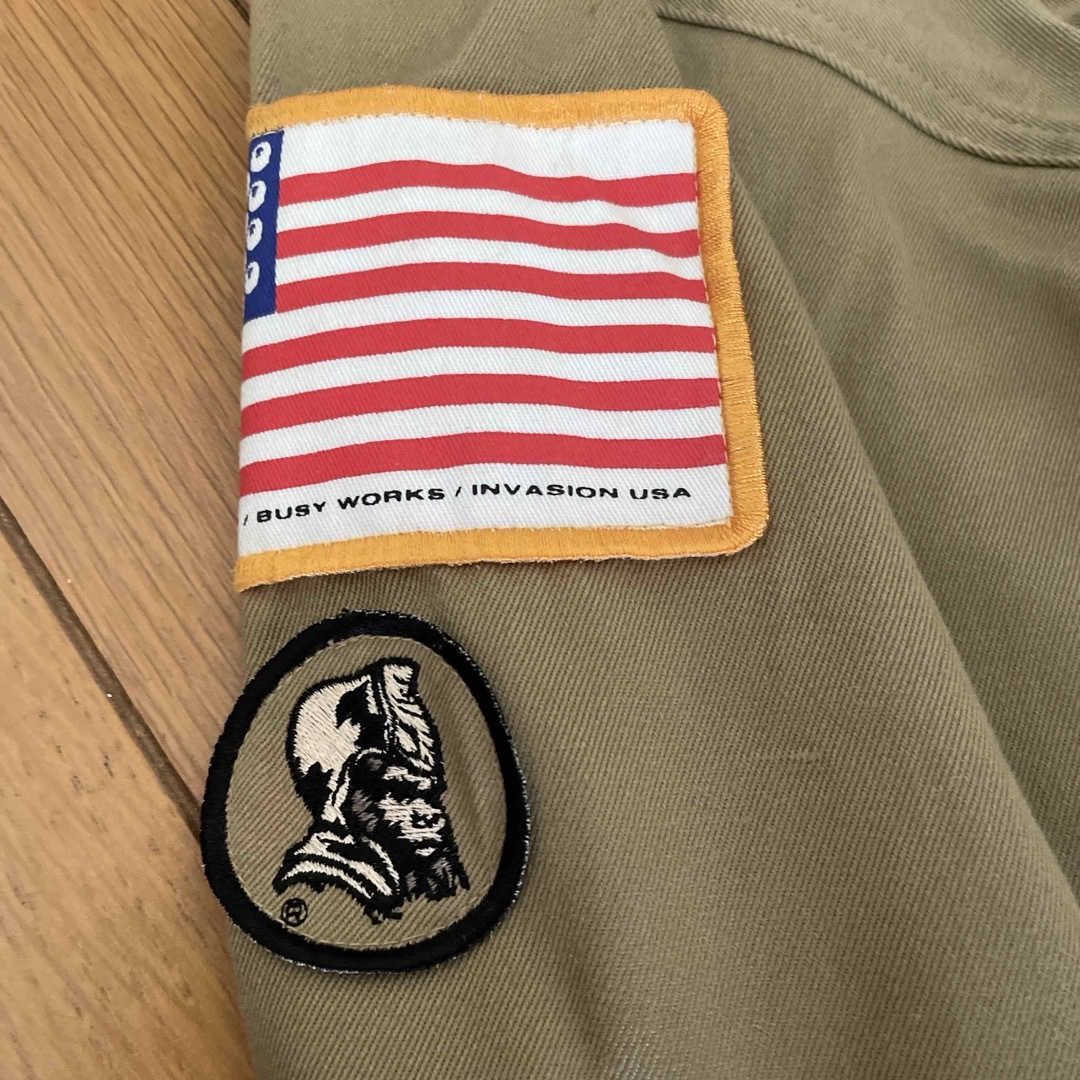A BATHING APE - A BATHING APE ミリタリーシャツ ジャケットの