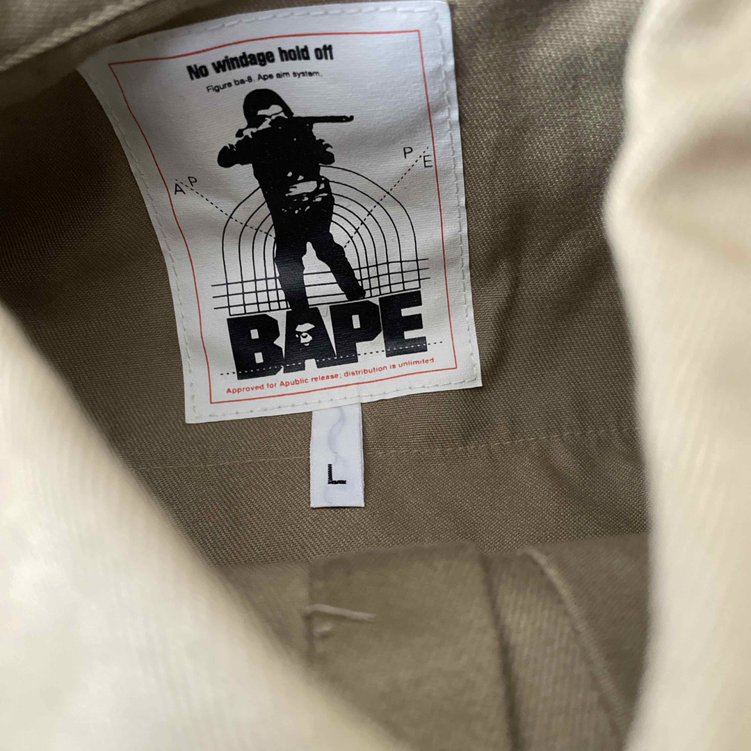 A BATHING APE - A BATHING APE ミリタリーシャツ ジャケットの