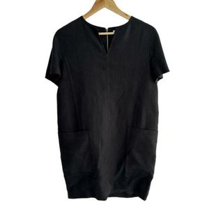 アドーア(ADORE)のADORE(アドーア) ワンピース サイズ36 S レディース美品  - 黒 半袖/ロング(その他)