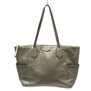 コールハーン(Cole Haan)のCOLE HAAN(コールハーン) ショルダーバッグ - ベージュ レザー(ショルダーバッグ)