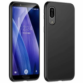 【色:黒です_サイズ:Sense3】Xeokone AQUOS sense3 ケ(その他)