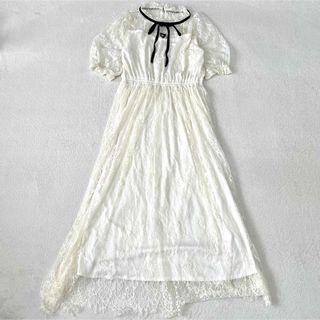 ロジータ(ROJITA)のロジータ　ロングワンピース　レース　半袖　Fサイズ (ロングワンピース/マキシワンピース)