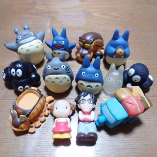 ジブリ(ジブリ)のジブリ 指人形 ソフビ となりのトトロ メイ オート三輪 フィギュア セット(アニメ/ゲーム)