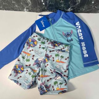 スティッチ(STITCH)のディズニー スティッチ 水着 90 ラッシュガード(水着)