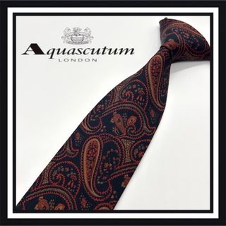 アクアスキュータム(AQUA SCUTUM)の【高級ブランド】Aquascutum アクアスキュータム ネクタイ(ネクタイ)