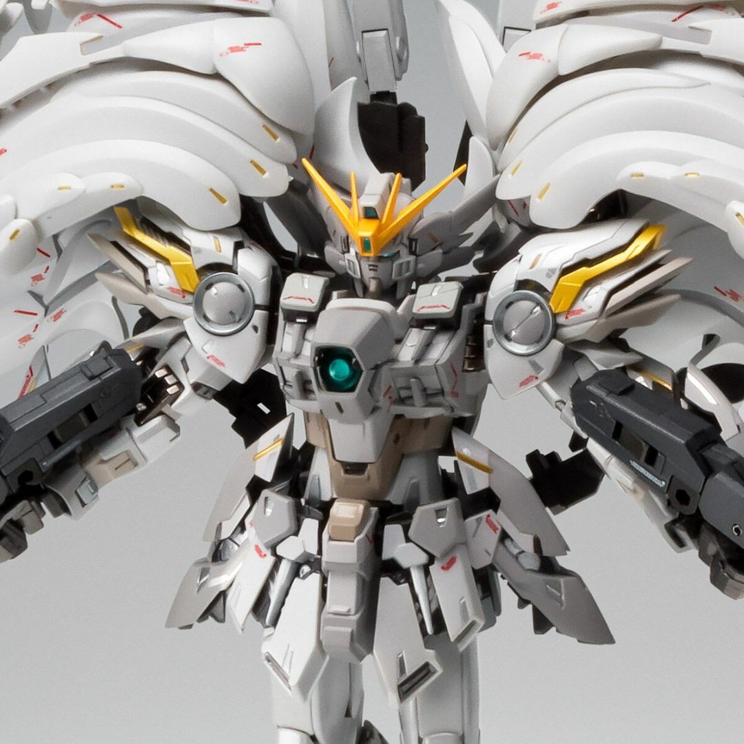 BANDAI(バンダイ)のMETAL COMPOSITE ウイングガンダムスノーホワイトプレリュード 再販 エンタメ/ホビーのフィギュア(アニメ/ゲーム)の商品写真