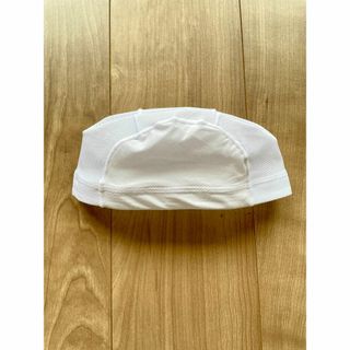 ニシマツヤ(西松屋)の【西松屋】スイムキャップ白　Mサイズ（50～55cm）(帽子)