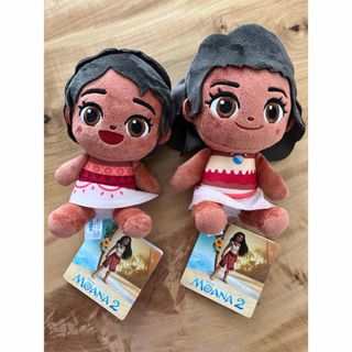 ディズニー　モアナ2 ぬいぐるみ 2つセット(キャラクターグッズ)