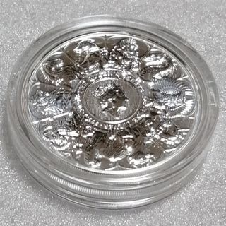 イギリス 2021 クイーンズビースト 銀貨 コンプリーター BU アイテム1(貨幣)