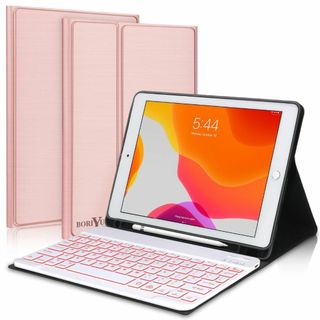 【在庫セール】[2024年最新型] iPad 第9/8/7世代 キーボード ケー(タブレット)