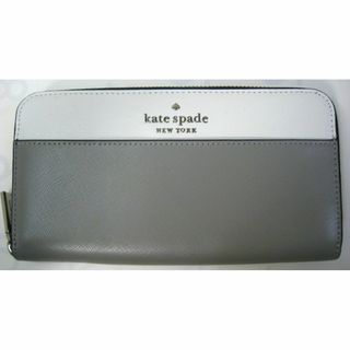 ケイトスペードニューヨーク(kate spade NEW YORK)のほぼ未使用ケイトスペードKatespadeNEWYORKファスナー小銭入付長札入(財布)