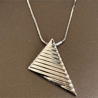 バルマン(BALMAIN)の【極美品】BALMAIN PARIS | バルマン トライアングルネックレス(ネックレス)