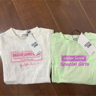 ジェニィ(JENNI)の新品未使用SESTER JENNI Tシャツ2枚　130センチ(Tシャツ/カットソー)