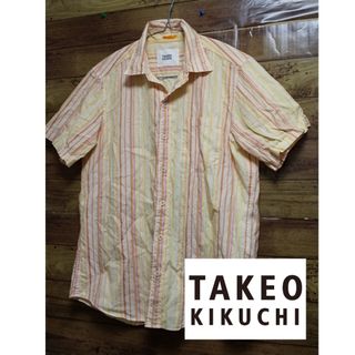 タケオキクチ(TAKEO KIKUCHI)のタケオキクチ　サイズ3　半袖シャツ(シャツ)