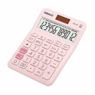 【数量限定】卓上電卓 大型LCDディスプレイ 12桁 数字ビッグボタン 税金会計(OA機器)