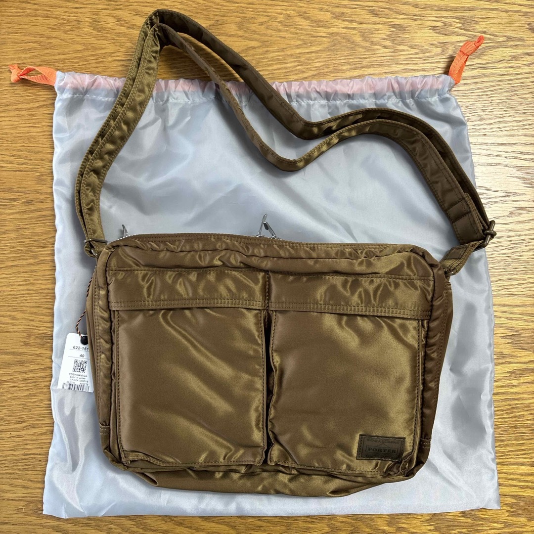 国内初の直営店 PORTER - ポーター 90周年 TANKER COYOTE SLING BAG W zipの通販 バッグ