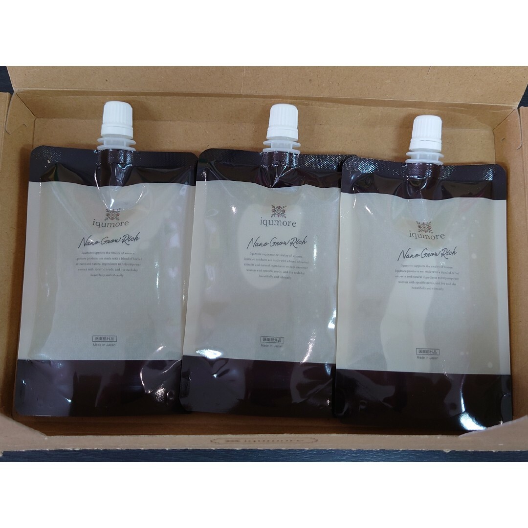 Amazon | イクモア ナノグロウリッチ 130ml 2本 育毛剤 医薬部外