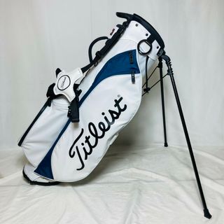 タイトリスト(Titleist)の◎◎Titleist タイトリスト Players 4 スタンドバッグ キャディバッグ 8.5型 4分割 2.1kg ホワイト x ネイビー(バッグ)