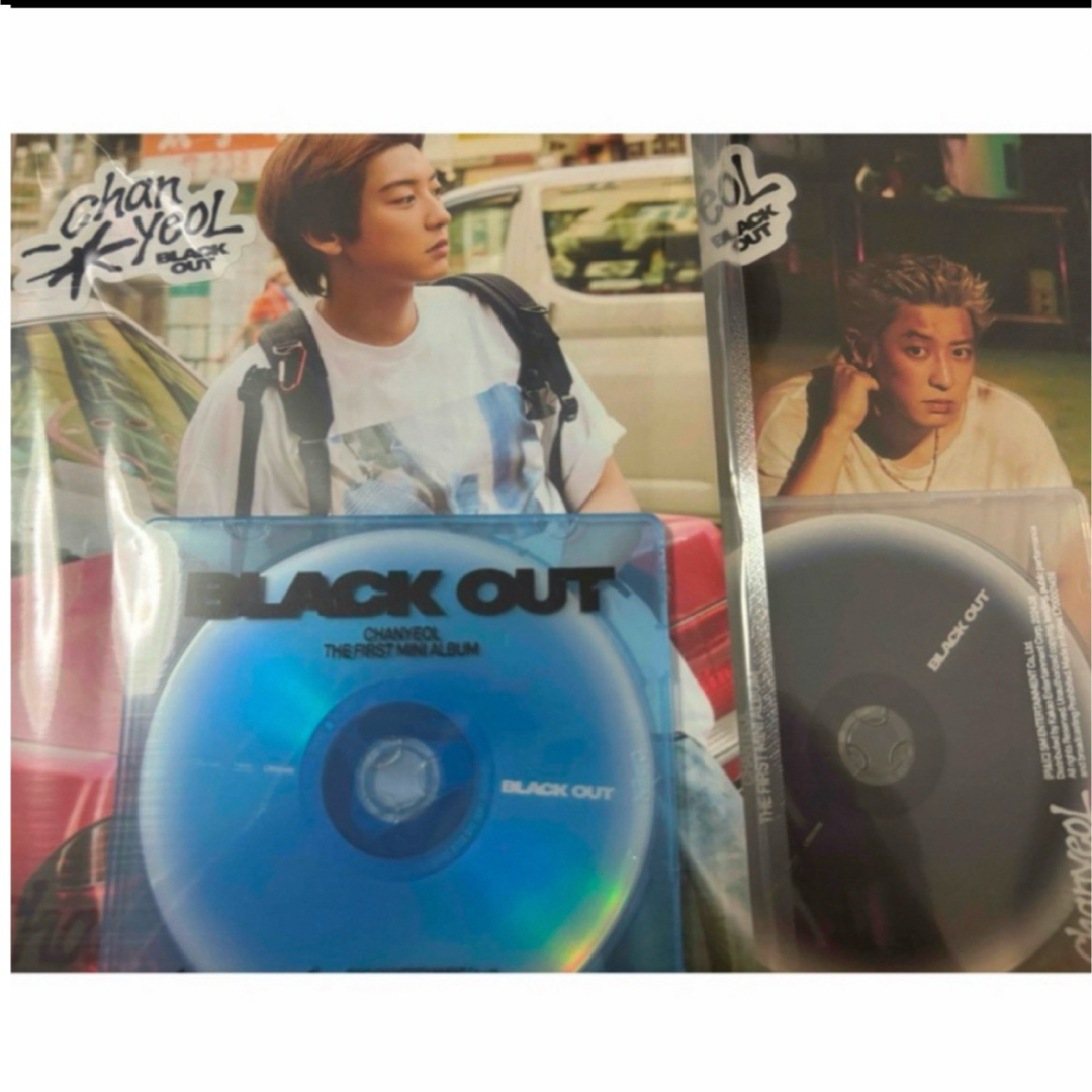 EXO - EXO チャニョル Black Out トレカなし 2種の通販 by