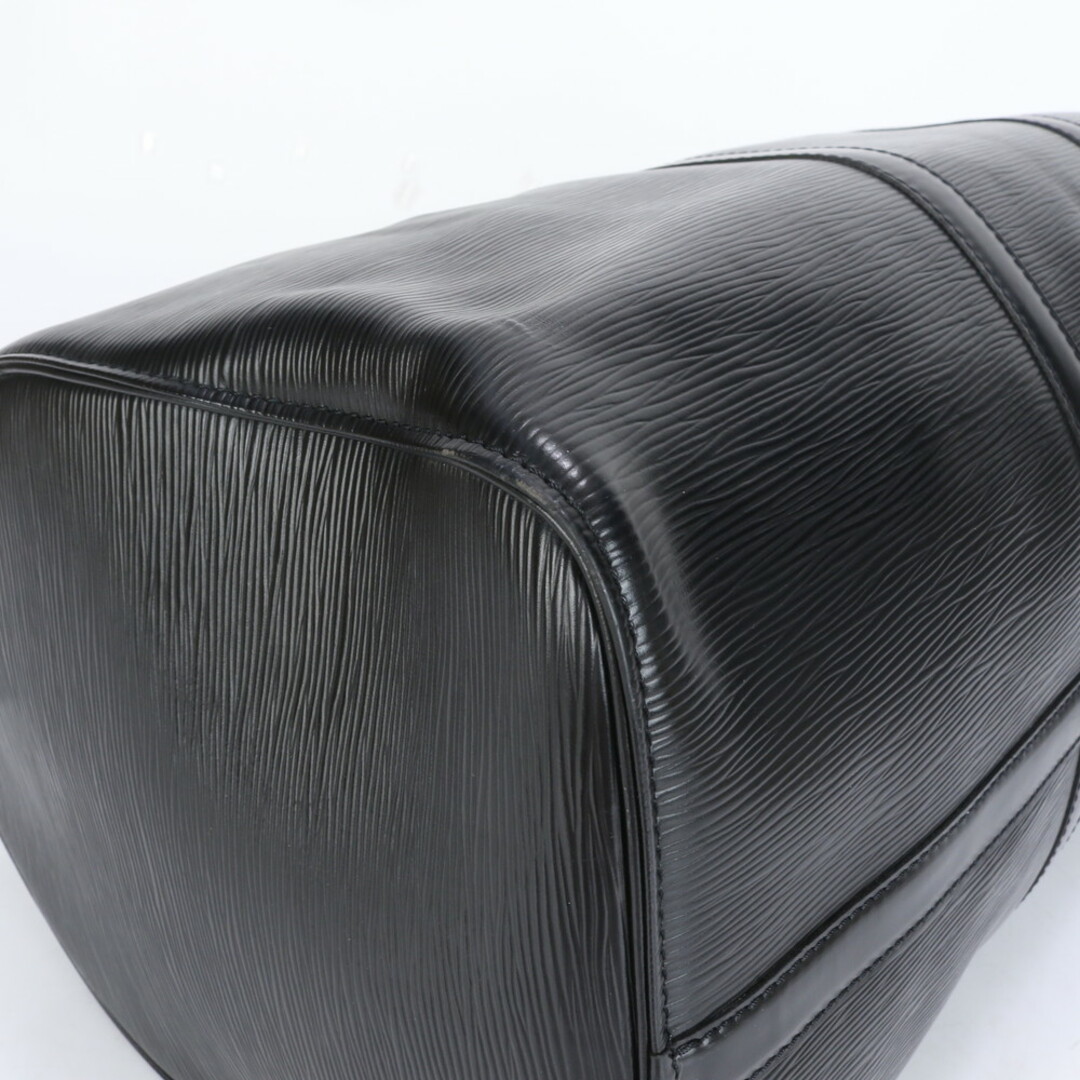 LOUIS VUITTON】 エピ キーポル 50 ボストンバッグ ノワール黒