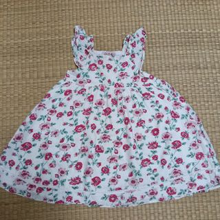 キャスキッドソン(Cath Kidston)のキャスキッズ　ベビー　花柄ワンピース(ワンピース)