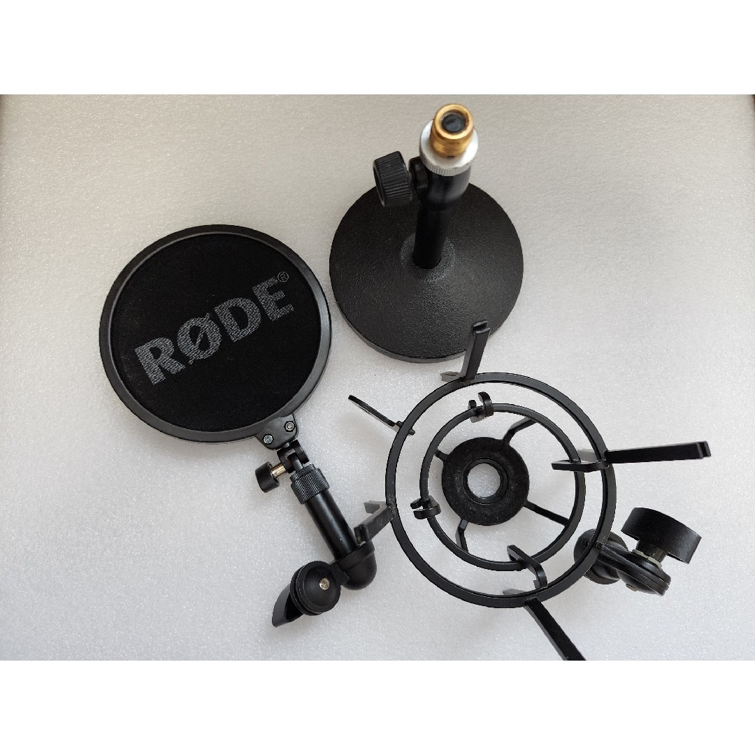 RODE　SM6　ショックマウント　ポップシールド　セット 楽器のレコーディング/PA機器(マイク)の商品写真