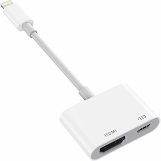 iPhone HDMI 変換 ケーブル MFi 認証 1080P 高画質(その他)