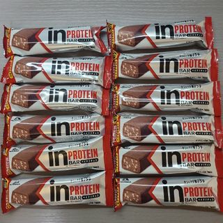 モリナガセイカ(森永製菓)のin BAR PROTEIN(ベイクドチョコ)12本入り(プロテイン)