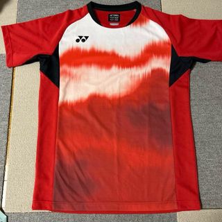 ヨネックス(YONEX)の【YONEX】バドミントンゲームシャツ　Mサイズ(バドミントン)