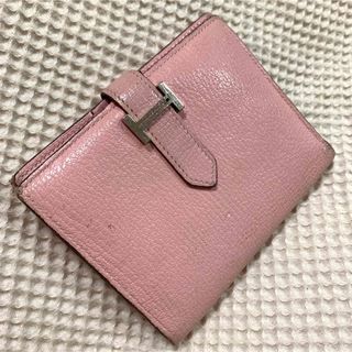 エルメス(HERMES)のHERMES ベアンコンパクト ローズサクラ(財布)