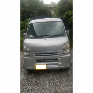 中古現動スズキ エブリィ シルバー　初年度平成２２年１０月　約１９万ｋｍ　車検少(車体)