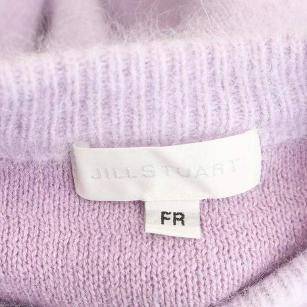 JILLSTUART フード付きライトグリーンセーター FR