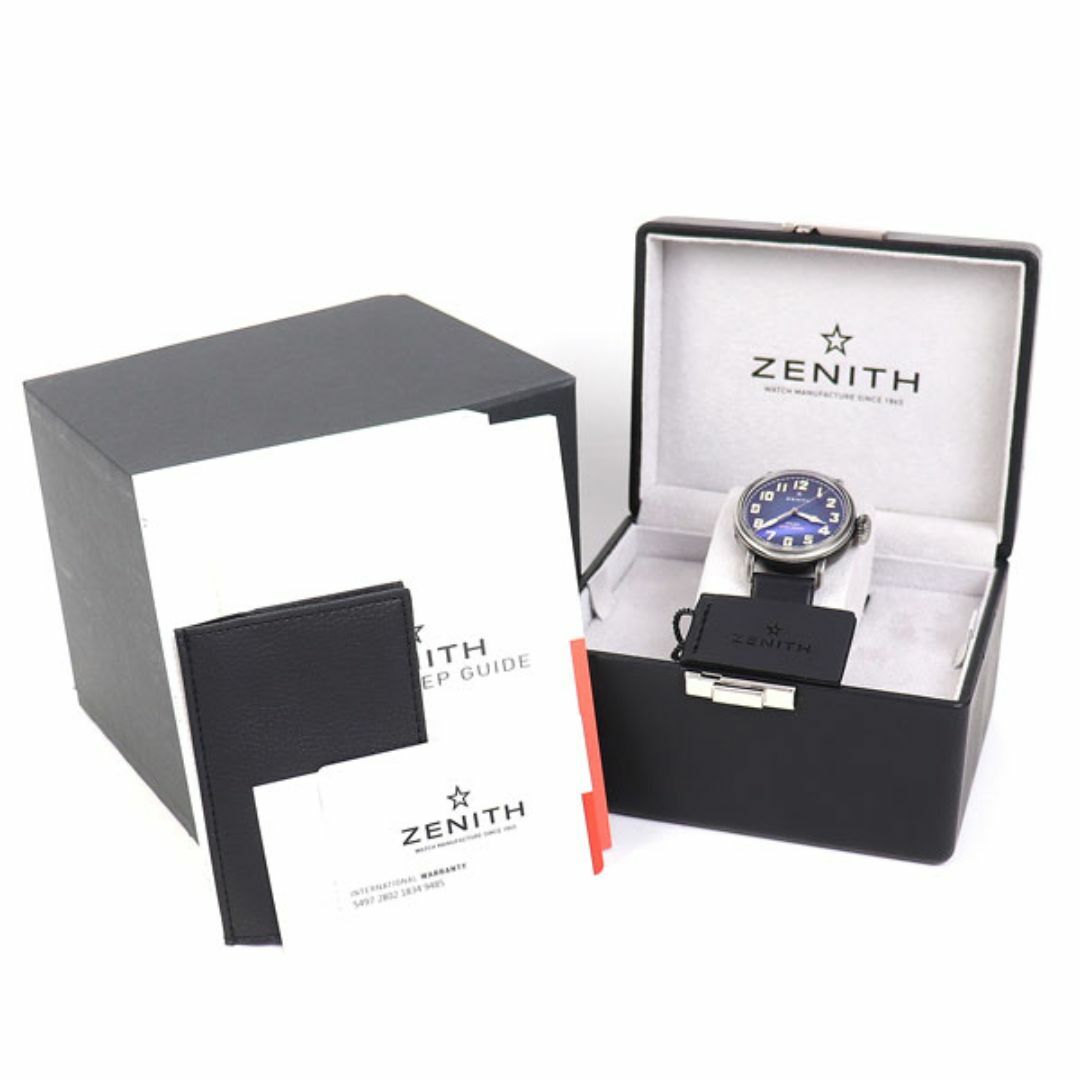 ZENITH(ゼニス)の【美品】ゼニス【ZENITH】 パイロット タイプ20 エクストラ スペシャル リミテッドエディション オートマティック メンズウォッチ 自動巻き 男性用腕時計 11.1942.679/53.C808 PILOT MONTRE D AERONEF TYPE 20 WATCH【Aランク】【中古】 メンズの時計(腕時計(アナログ))の商品写真