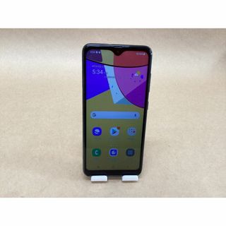 サムスン(SAMSUNG)のSIMフリー SAMSUNG アンドロイドフォン Galaxy A21 シンプル(SCV49) 3GB 64GB ブラック Android 11(出荷時) nanoSIM対応(スマートフォン本体)