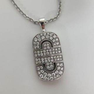 ブルガリ(BVLGARI)の【中古】ブルガリBVLGARI パレンテシ K18WG ネックレス　　750レディース(ネックレス)