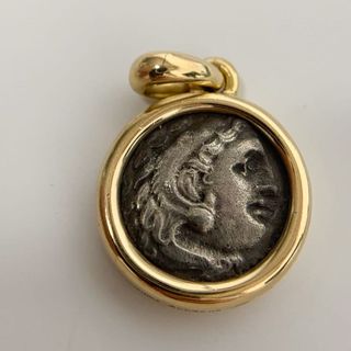 ブルガリ(BVLGARI)の【中古】BVLGARI ブルガリペンダントトップ モネーテ アンティークコイン K18YG アンティークコイン(チャーム)