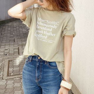 アングリッド CityロゴTシャツ 