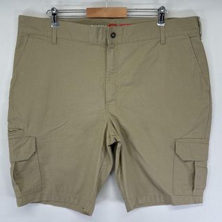 ディッキーズ(Dickies)の古着 ディッキーズ Dickies ショートパンツ ワーク カーゴ ショーツ ハーフパンツ リップストップ  w42  ベージュ系 メンズ(ショートパンツ)