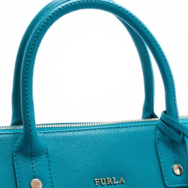 FURLA ハンドバッグ/ショルダーバッグ 【LINDA】 ターコイズブルー 3