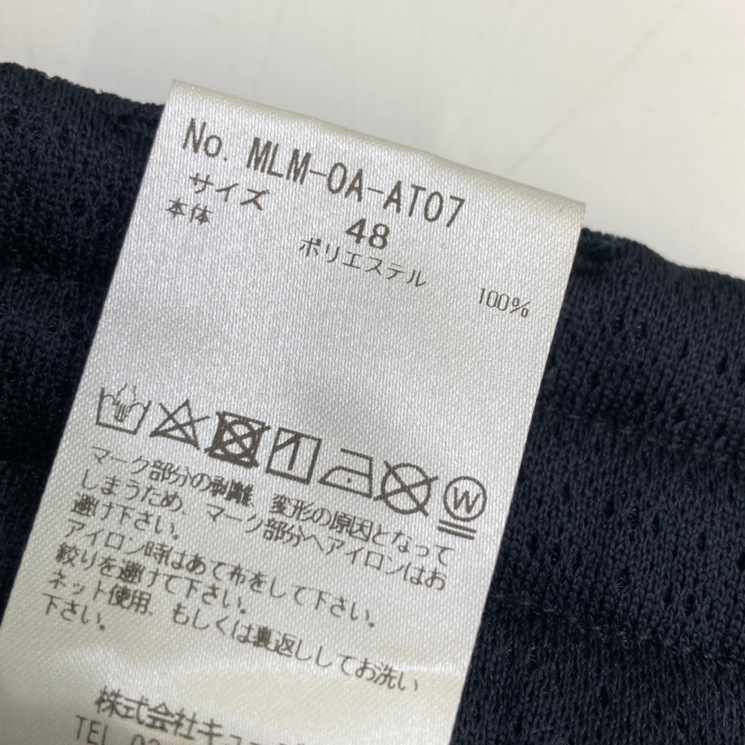 サイズ：48 MARK&amp;LONA マークアンドロナ  メッシュ ロングパンツ  ネイビー系 [240101477060] ゴルフウェア メンズ ストスト MARK&LONA マークアンドロナ ロングパンツ ネイビー系 48 ゴルフ