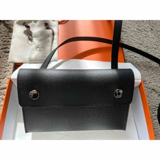 エルメス(HERMES)のHERMES エルメスナップトゥーゴー 新品　黒ノワール(財布)