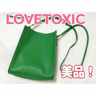 LOVETOXIC  ショルダーバッグ 鞄 コンパクト 普段使い スマホケース(ポシェット)