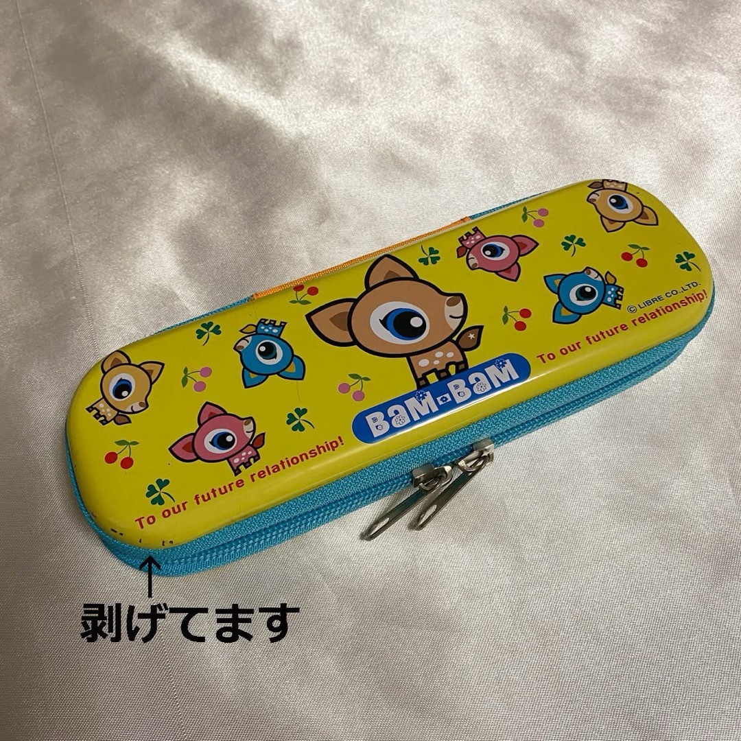 水森亜土 バンビ 缶ケース セット バラ売り不可 ブリキ エンタメ/ホビーのおもちゃ/ぬいぐるみ(キャラクターグッズ)の商品写真