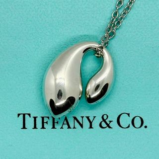 ティファニー(Tiffany & Co.)の【美品 社外チェーン】TIFFANY&Co. ダブルティアドロップ　ネックレス(ネックレス)