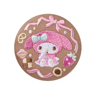 サンリオ(サンリオ)のサンリオキャラクターズ 刺繍缶バッジビスケット3 マイメロディ(キャラクターグッズ)