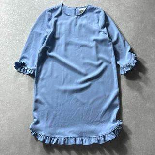ガニー(GANNI)のガニー GANNI ワンピース サイズ 36 フリル(ひざ丈ワンピース)