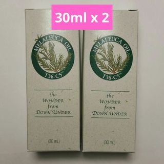 メラルーカ メラルーカオイル ティートリーオイル ティートリー 30ml 2本(エッセンシャルオイル（精油）)