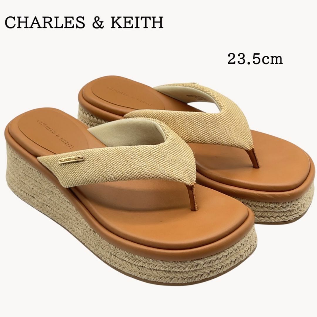送料無料 内祝い and Charles Keith サンダル 厚底 【美品】チャールズ&キース - 靴