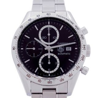 タグホイヤー(TAG Heuer)のタグホイヤー TAG HEUER カレラ CV2016.BA0786 TAG Heuer Carrera  自動巻き 腕時計 メンズ・ユニセックス 黒(腕時計(アナログ))